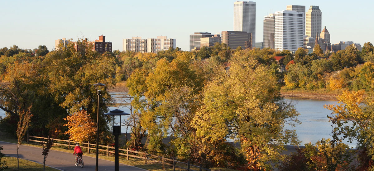 Breathtaking Trails in Tulsa Near the Harwelden Mansion